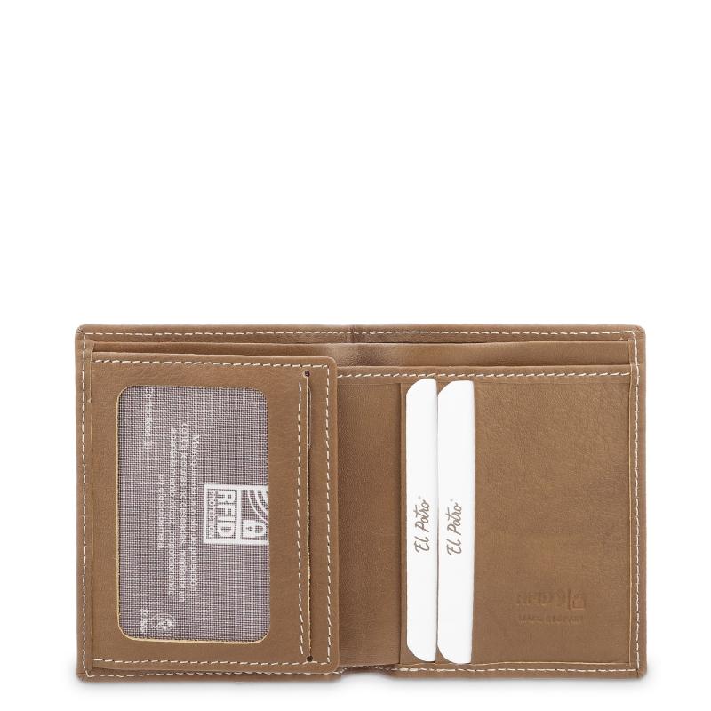 El potro Cartera billetera en piel vacuno color cuero-origen-El Potro ÚLTIMAS EDICIONES