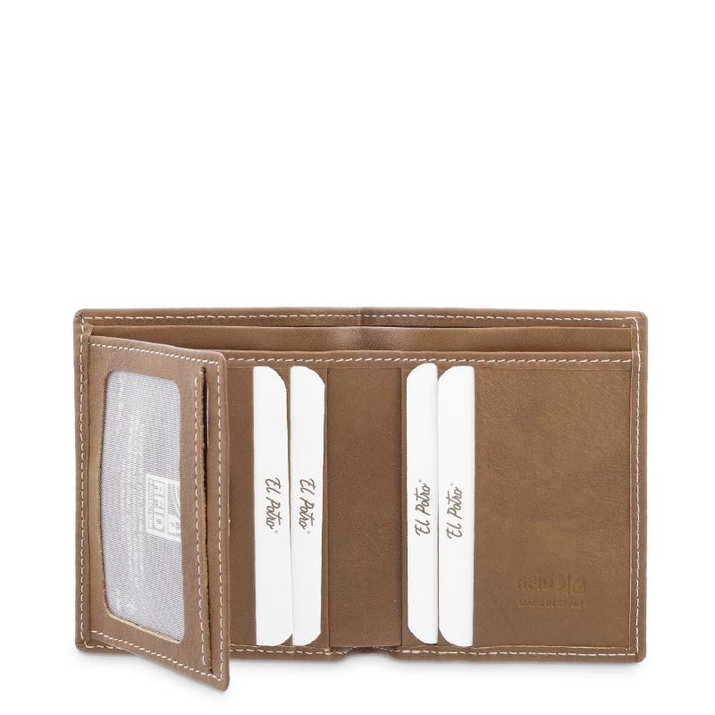 El potro Cartera billetera en piel vacuno color cuero-origen-El Potro ÚLTIMAS EDICIONES