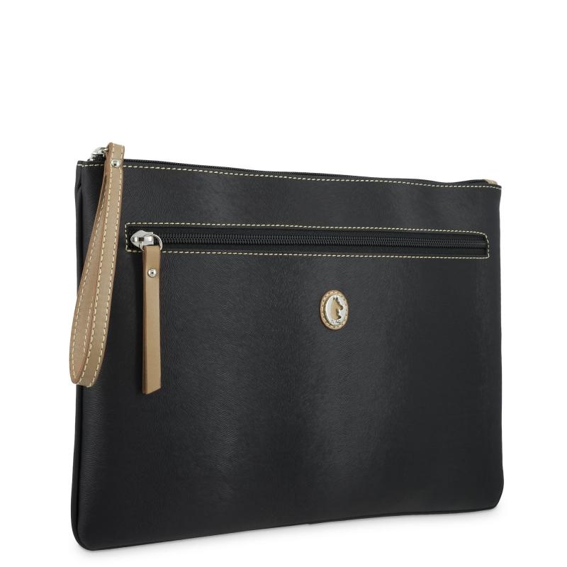 El potro Carpeta grande mujer color negro - Basic Solo queda un día
