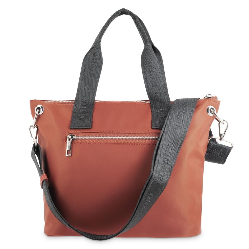 El potro Bolso cesta bandolera color naranja-EL POTRO Precio ultrabajo
