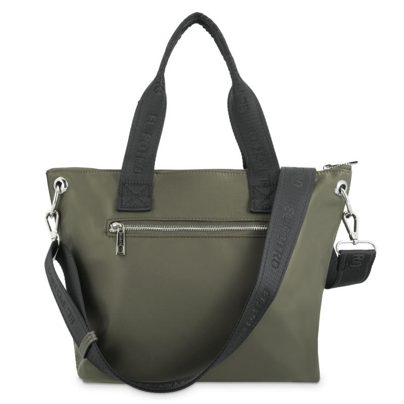El potro Bolso cesta bandolera color verde-EL POTRO Devoluciones gratuitas
