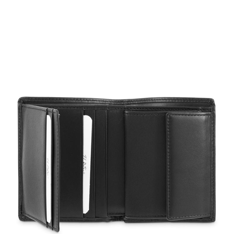 El potro Cartera monedero interior de hombre en piel vacuno negro nación-E L P O T R O Solo hoy
