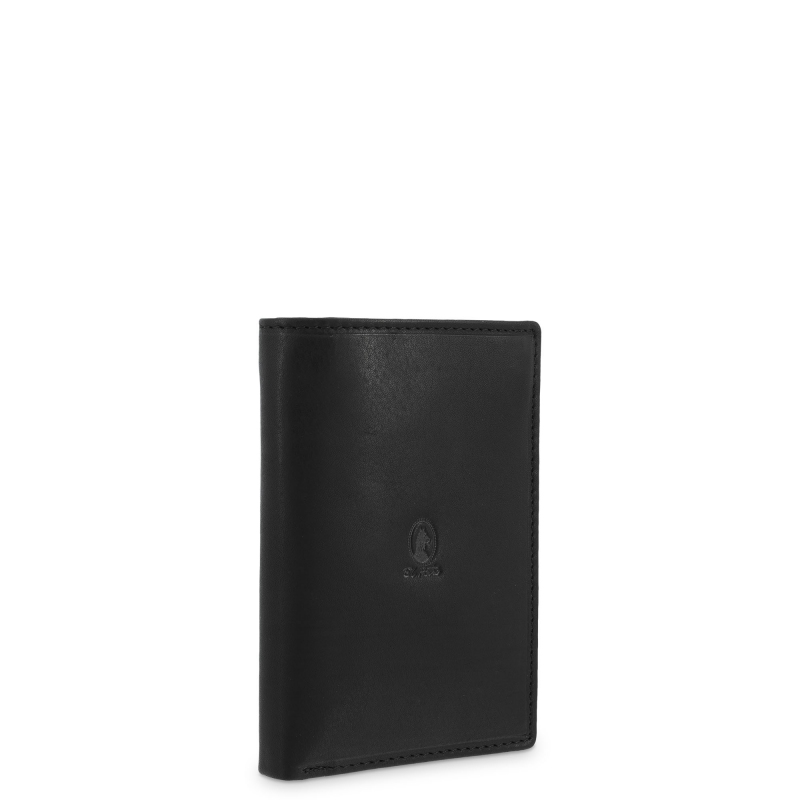 El potro Cartera grande con tarjeteros exterior hombre en piel vacuno color negro -Durango Tienda de fábrica