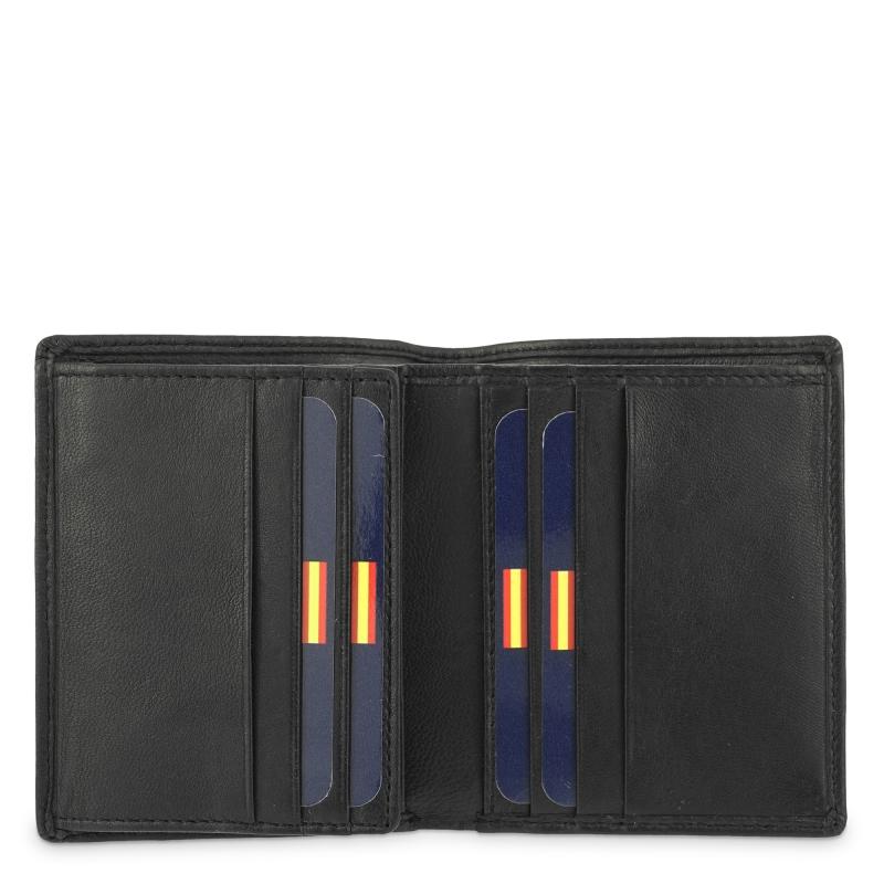 El potro Cartera hombre en piel vacuno color negro - Roma Devoluciones gratuitas