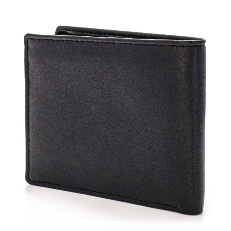 El potro Cartera hombre en piel vacuno color negro - Roma En línea