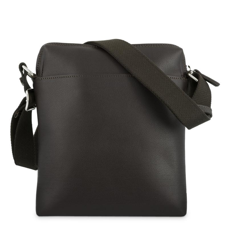 El potro Bolso Bandolera grande en piel sintética color marrón elite-El Potro Outlet online