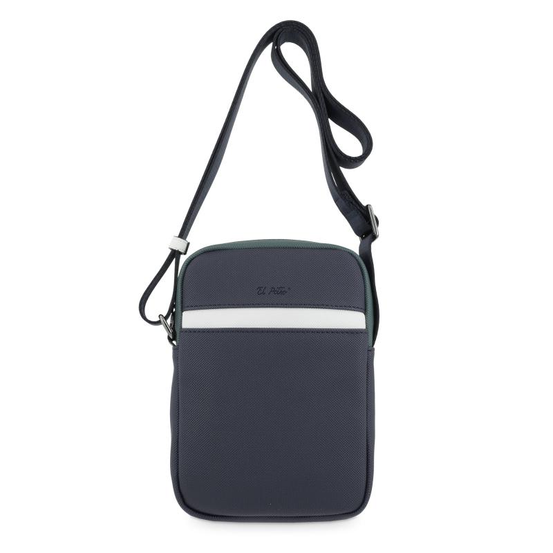 El potro Bolso bandolera color negro Denver azul-El Potro
