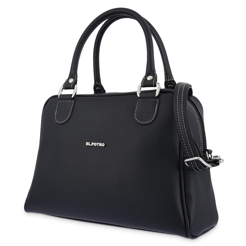 El potro Bolso Bowling mujer color negro - Angula Oferta especial
