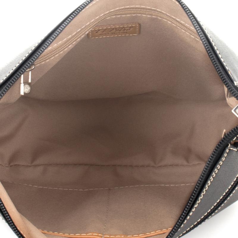 El potro Bolso bandolera góndola mujer color negro-Angula Último día