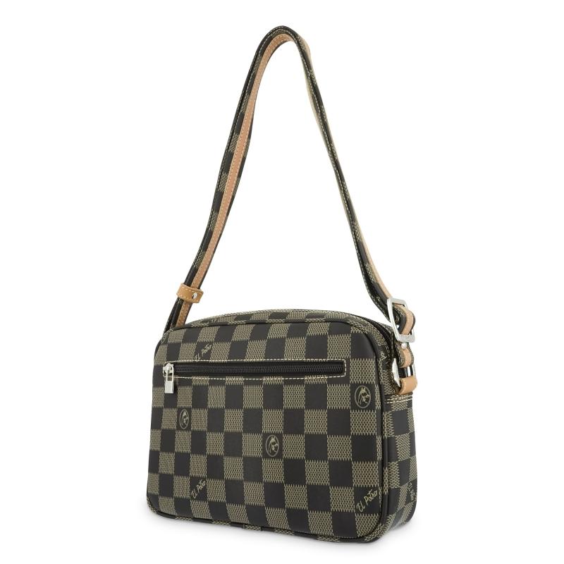 El potro Bolso bandolera mediano mujer color negro - Chess Oferta especial de fábrica