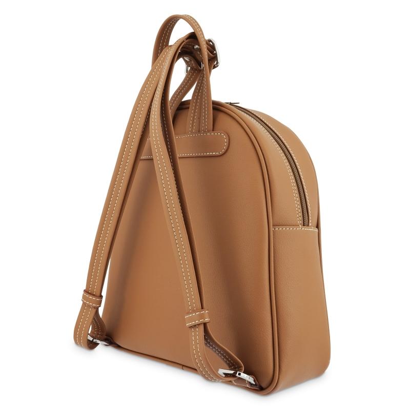 El potro Mochila mujer color cuero - Angula Gran oferta