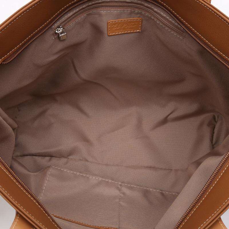 El potro Bolso Tote mujer color cuero - Angula Rebajas baratas