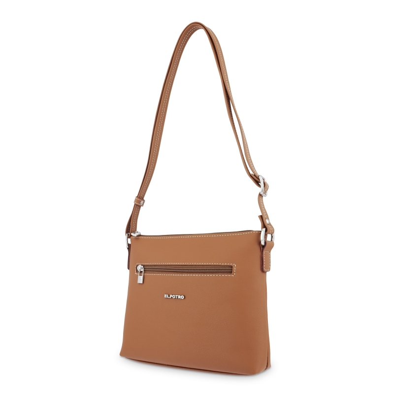 El potro Bolso Bandolera mujer color cuero-Angula Mejor oferta