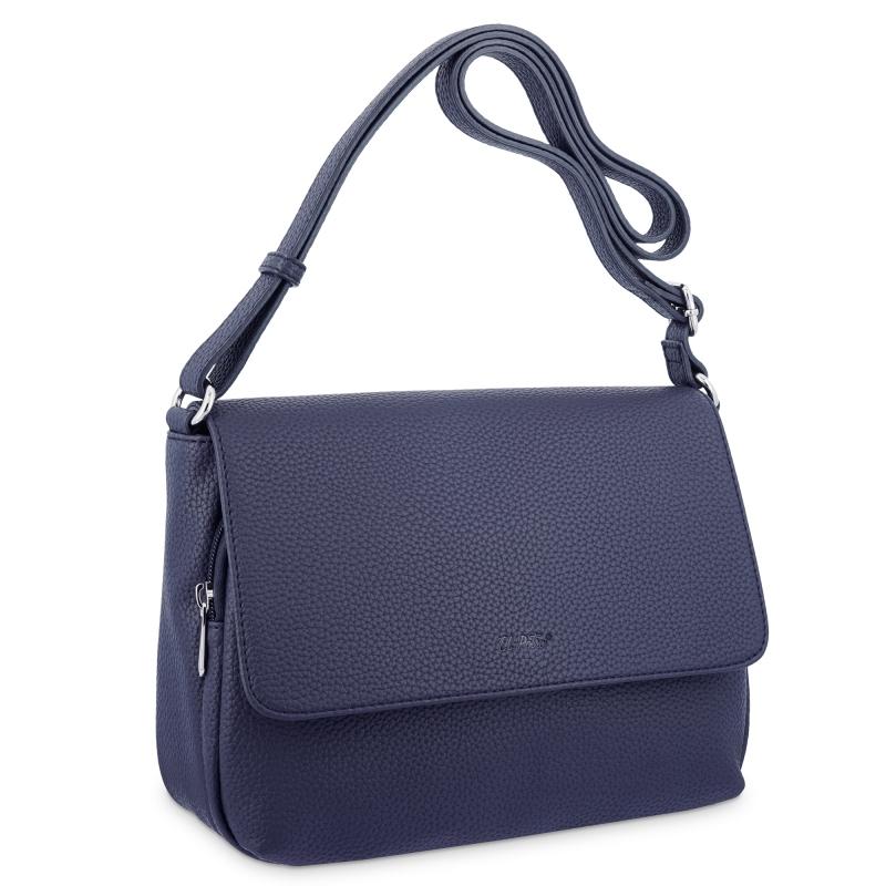 El potro Bolso solapa bandolera de El Potro color azul-Siena ÚLTIMAS EDICIONES