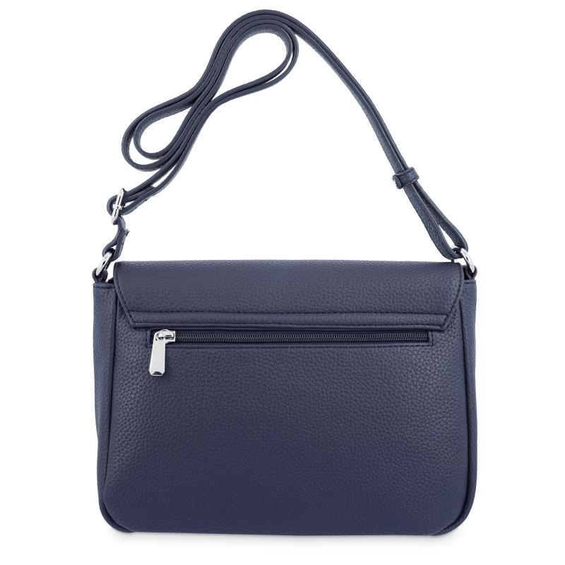 El potro Bolso solapa bandolera de El Potro color azul-Siena ÚLTIMAS EDICIONES