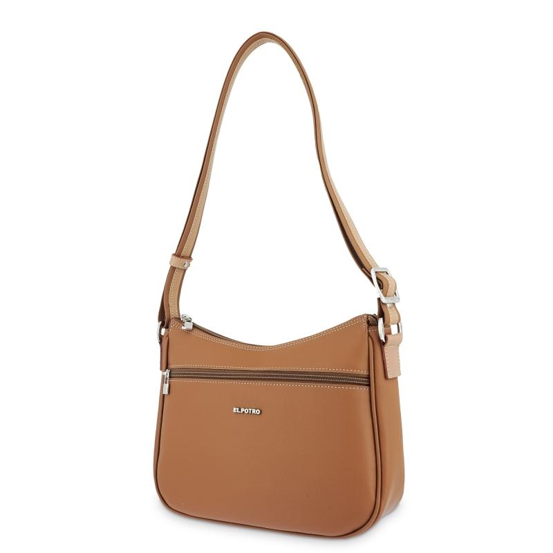 El potro Bolso bandolera góndola mujer color cuero -Angula Solo queda un día