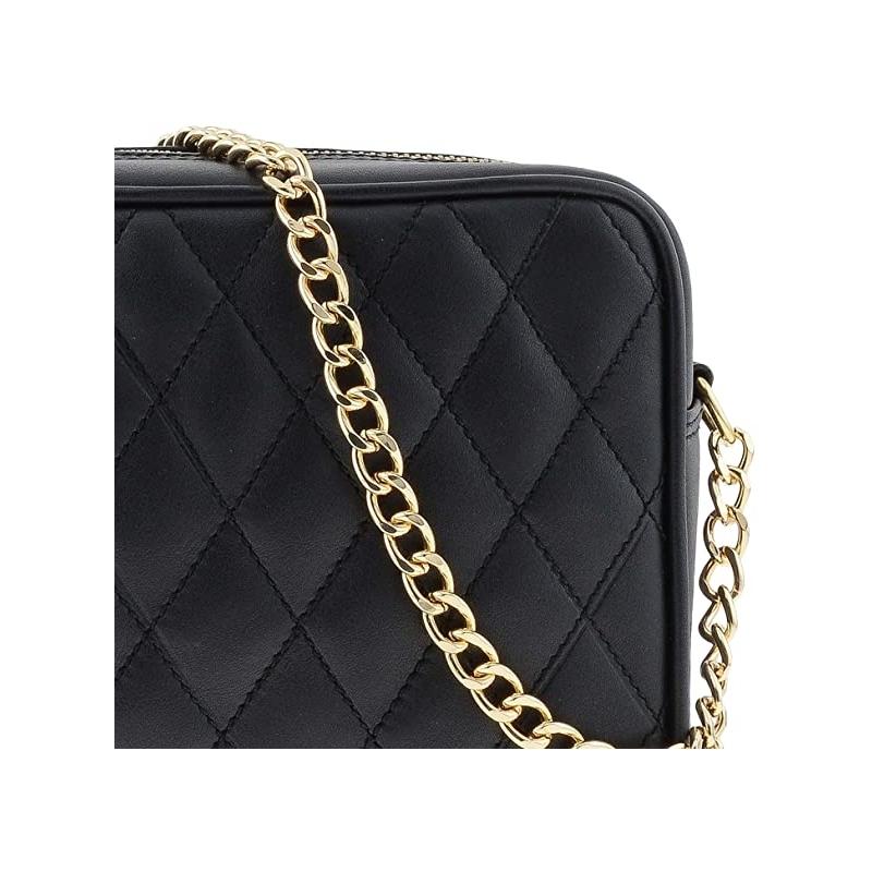 El potro Bolso Bandolera mujer en piel vacuno color negro - Piel vacuno Envío internacional gratuito