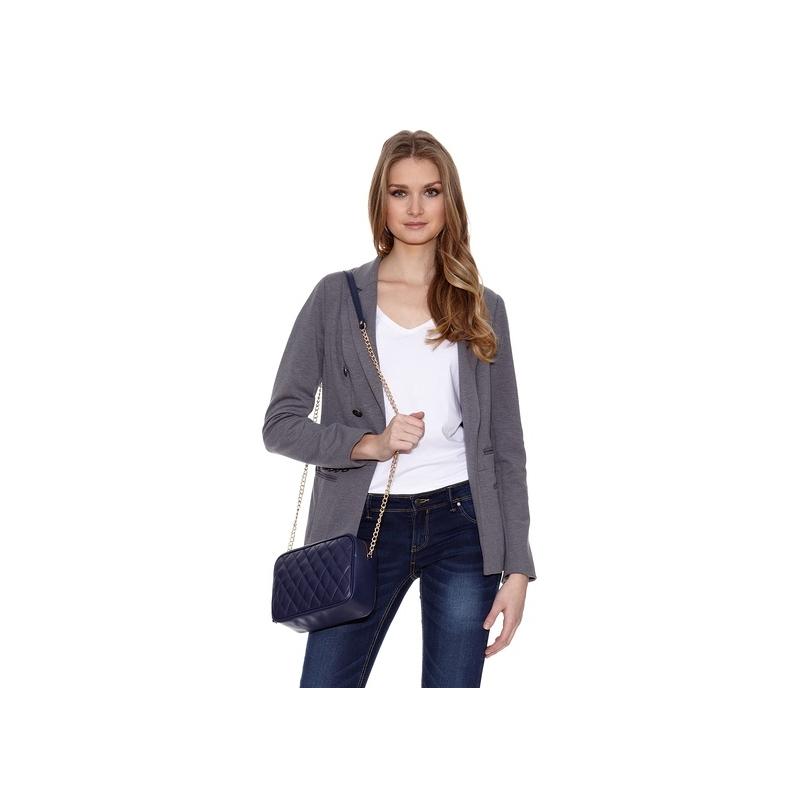 El potro Bolso Bandolera mujer en piel vacuno color azul - Piel vacuno Tienda de fábrica