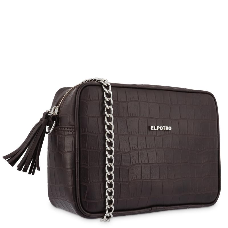 El potro BOLSO BANDOLERA MARRÓN EL POTRO En oferta