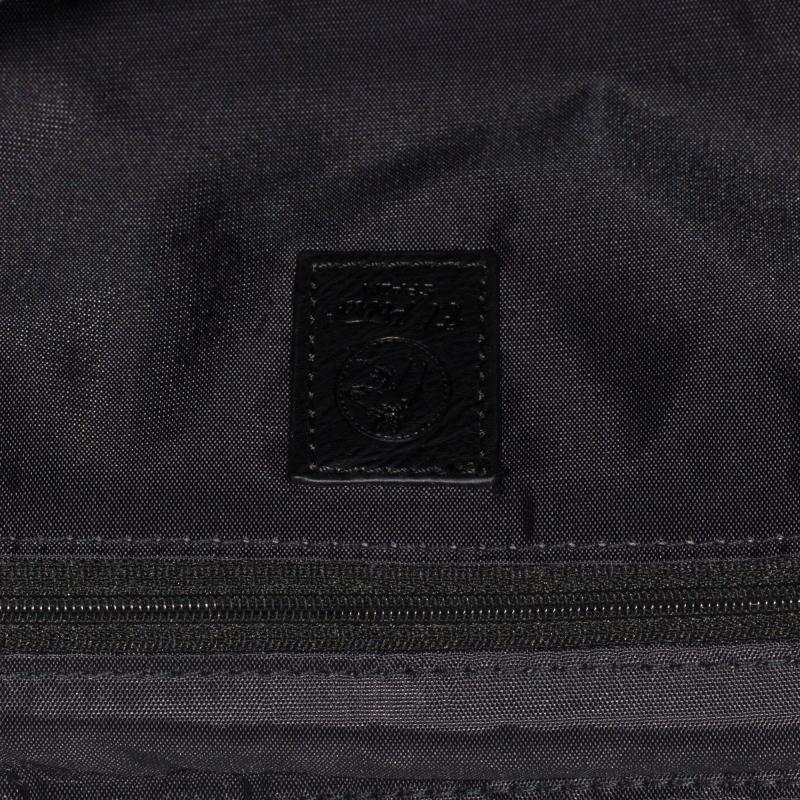 El potro Carpeta hombre en lona color negro - Berlín Outlet