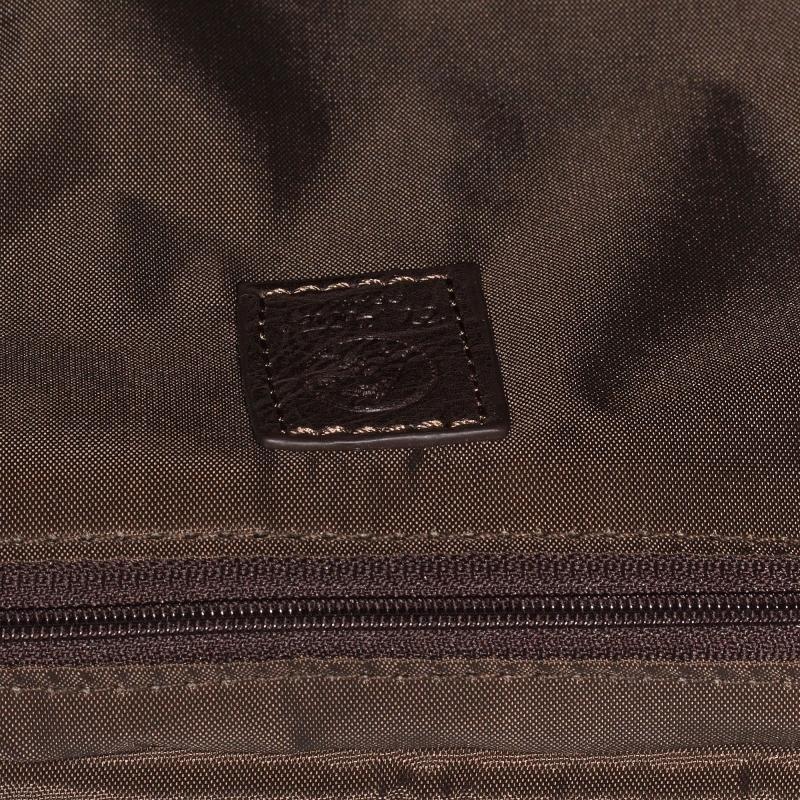 El potro Carpeta hombre en lona color marrón - Berlín Outlet online