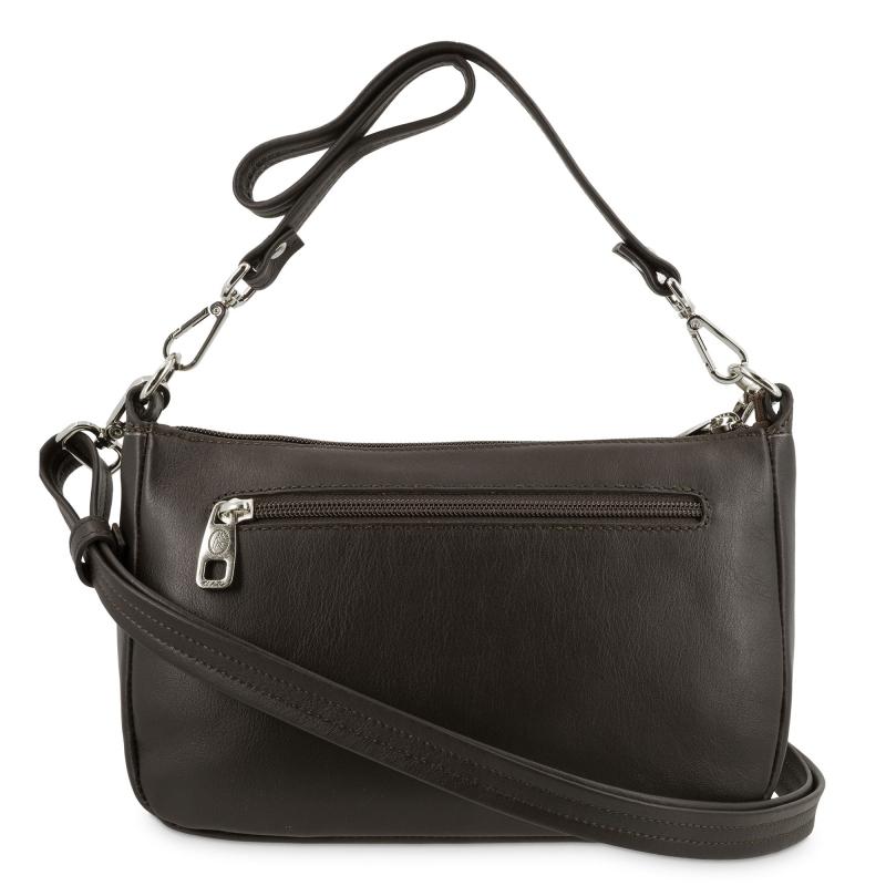 El potro Bolso de 2 asas de mujer en piel vacuno color marrón- Cromo Último día