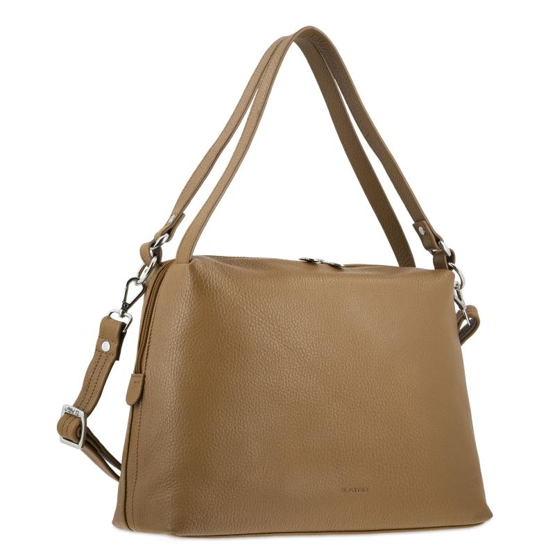 El potro Bolso hobo carry all grande piel vacuno color cuero-Floater Limitado a 3 días