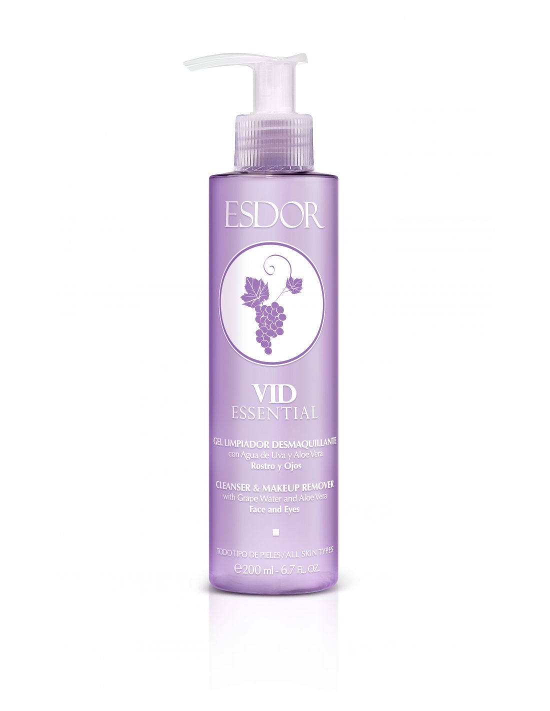 Esdor GEL LIMPIADOR DESMAQUILLANTE VID ESSENTIAL 200ml Ofertas de temporada