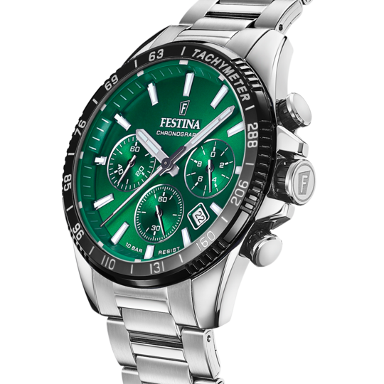 Festina RELOJ DE HOMBRE FESTINA TIMELESS CHRONOGRAPH F20560/4 CON ESFERA VERDE Descuento por venta flash