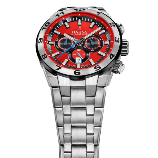 Festina RELOJ PARA HOMBRE FESTINA CHRONO BIKE ROJO CON CORREA DE ACERO F20670/5 Rebajas de fábrica