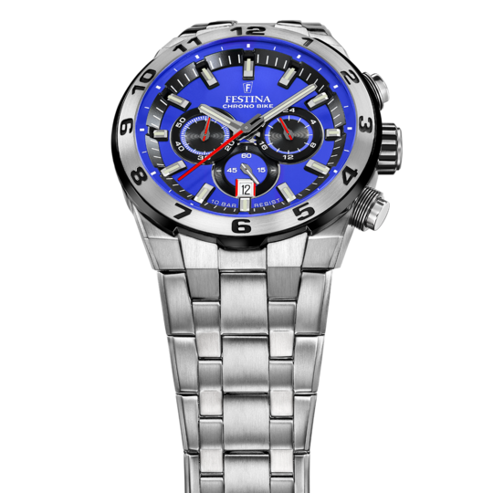 Festina RELOJ PARA HOMBRE FESTINA CHRONO BIKE AZUL CON CORREA DE ACERO F20670/3 Descuento
