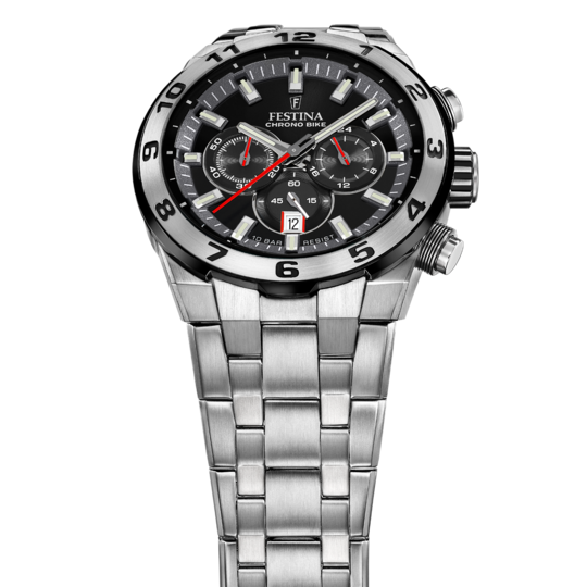 Festina RELOJ PARA HOMBRE FESTINA CHRONO BIKE NEGRO CON CORREA DE ACERO F20670/6 Tienda