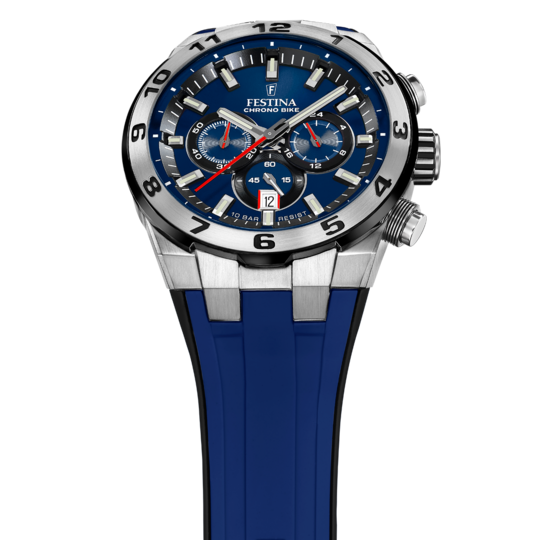 Festina RELOJ PARA HOMBRE FESTINA CHRONO BIKE AZUL CON CORREA DE CAUCHO F20671/1 Promoción por tiempo limitado