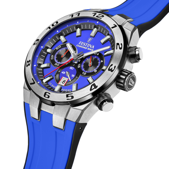 Festina RELOJ PARA HOMBRE FESTINA CHRONO BIKE AZUL CON CORREA DE CAUCHO F20671/3 Oferta especial de fábrica