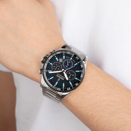 Festina RELOJ DE HOMBRE FESTINA TIMELESS CHRONOGRAPH F20560/5 CON ESFERA NEGRA Grandes descuentos