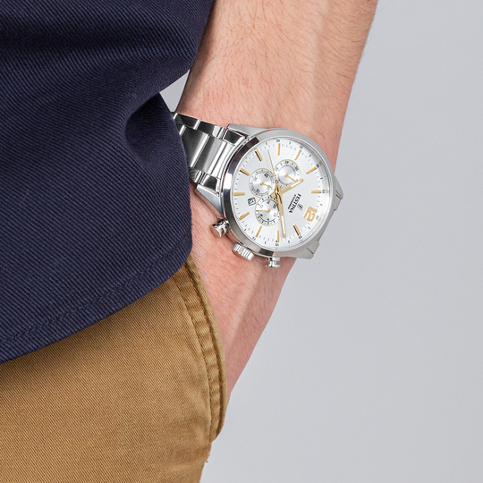 Festina RELOJ DE HOMBRE FESTINA TIMELESS CHRONOGRAPH F20343/1 CON ESFERA PLATEADA Precio ultrabajo