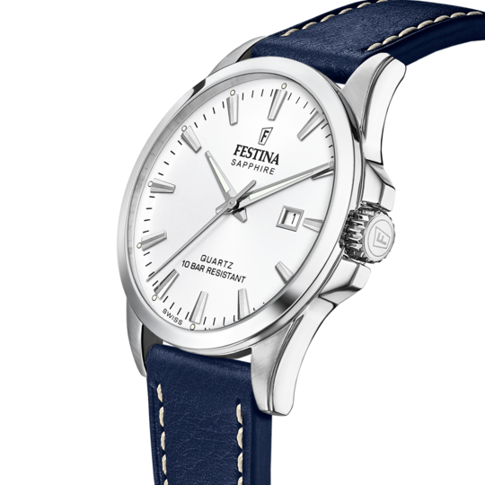 Festina RELOJ DE HOMBRE FESTINA SWISS MADE F20025/2 CON ESFERA PLATEADA Rebajas