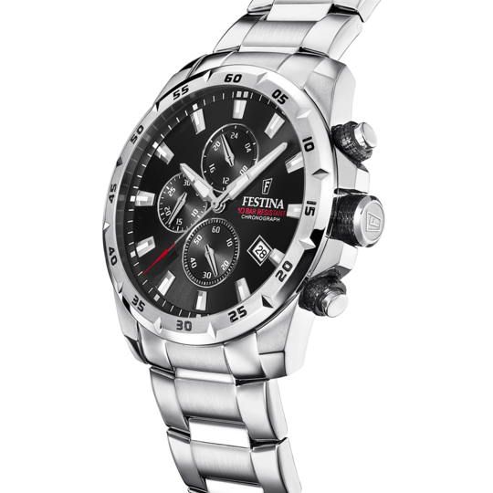 Festina RELOJ FESTINA TIMELESS CHRONOGRAPH F20463/4 NEGRO CORREA DE ACERO HOMBRE Rebajas baratas