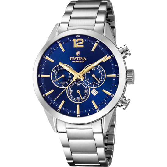 Festina RELOJ DE HOMBRE FESTINA TIMELESS CHRONOGRAPH F20343/2 CON ESFERA AZUL