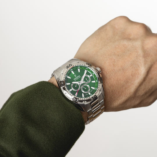 Festina RELOJ FESTINA F20623/3 VERDE CORREA DE ACERO INOXIDABLE 316L HOMBRE Ofertas de temporada