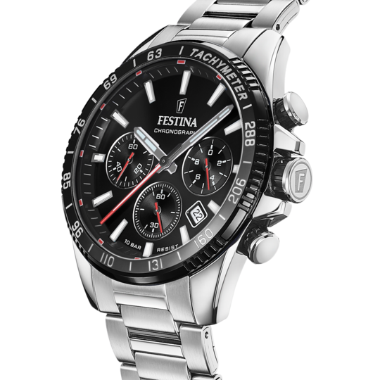 Festina RELOJ DE HOMBRE FESTINA TIMELESS CHRONOGRAPH F20560/6 CON ESFERA NEGRA Venta caliente