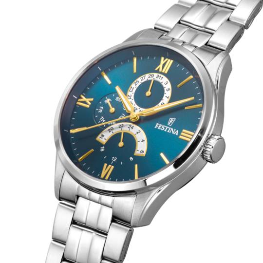 Festina RELOJ DE HOMBRE FESTINA RETRO F16822/A CON ESFERA AZUL COMPRAR AHORA
