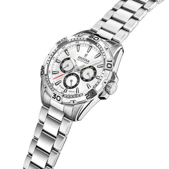 Festina RELOJ FESTINA F20623/1 BLANCO CORREA DE ACERO INOXIDABLE 316L HOMBRE Últimos 2 días