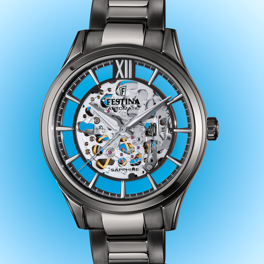 Festina RELOJ DE HOMBRE FESTINA AUTOMATIC SKELETON F20632/1 CON ESFERA NEGRA Último día