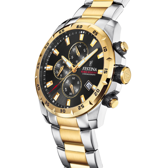 Festina RELOJ FESTINA F20562/4 NEGRO CORREA DE ACERO HOMBRE Tienda de fábrica