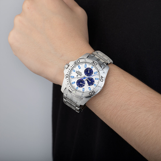 Festina RELOJ DE HOMBRE FESTINA MULTIFUNCIÓN F20445/1 CON ESFERA PLATEADA Libre de impuestos