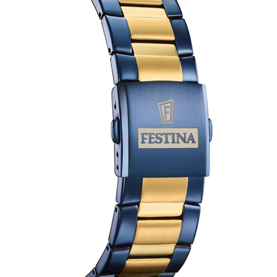 Festina RELOJ FESTINA F20564/1 AZUL CORREA DE ACERO HOMBRE Precio de fábrica