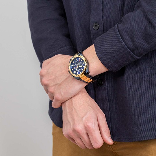 Festina RELOJ FESTINA F20564/1 AZUL CORREA DE ACERO HOMBRE Precio de fábrica