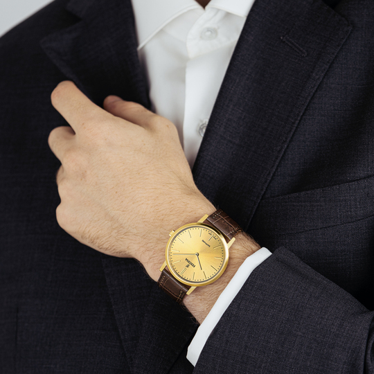 Festina RELOJ DE HOMBRE FESTINA SWISS MADE F20016/2 CON ESFERA BEIGE Devoluciones gratuitas