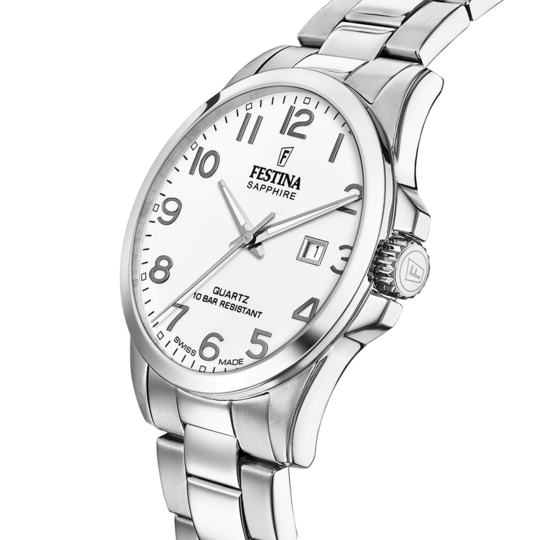 Festina RELOJ DE HOMBRE FESTINA SWISS MADE F20024/1 CON ESFERA PLATEADA Descuentos del mes